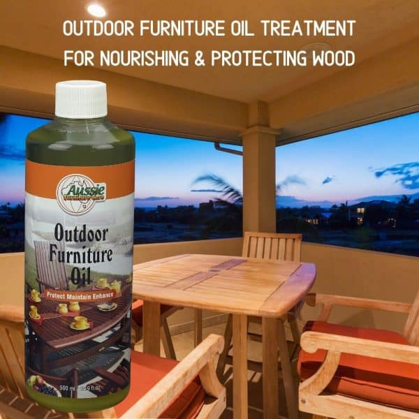 Outdoor Oil & Cleaner Why You Need Them For Your Wood Outdoor Furniture