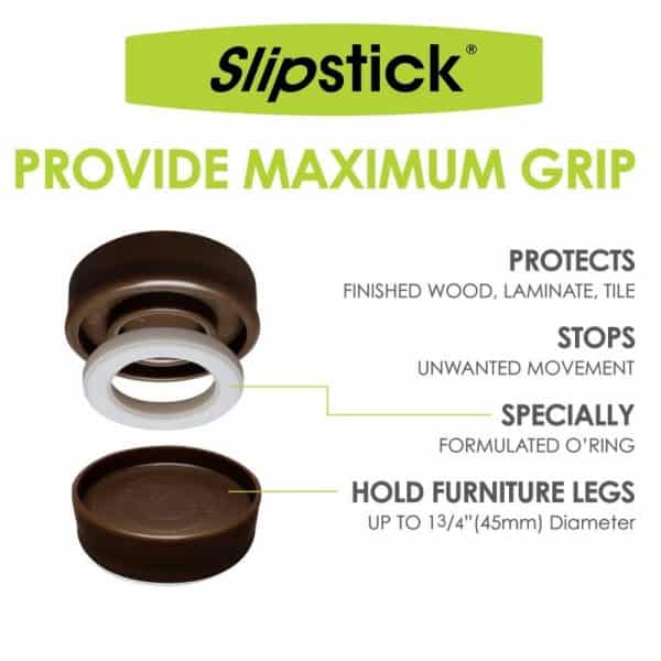 Slipstick CB525 Furniture Gripper & Furniture Leg Coaster Image3