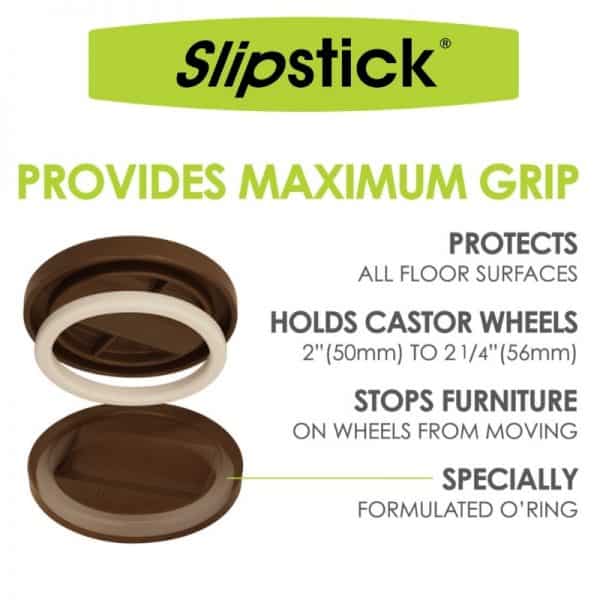 Slipstick Large Castor Cup Features