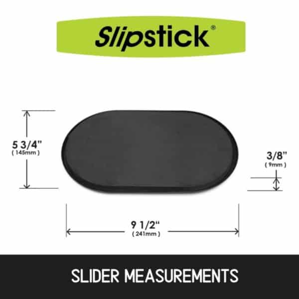 CB133 Slipstick Sliders For Carpet 241mm x 145mm Image 3