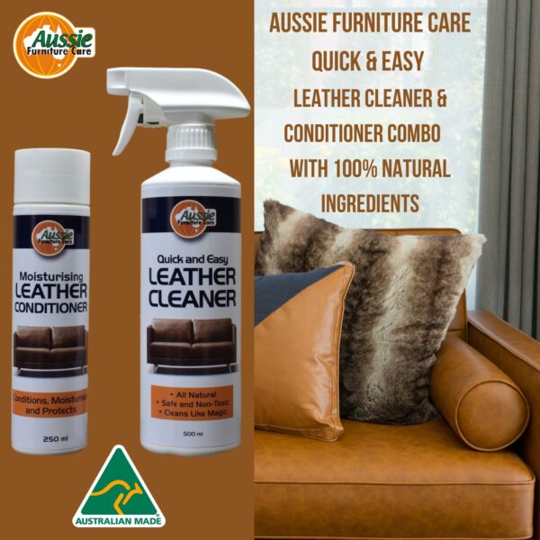 Leather Cleaner and Conditioning Cream