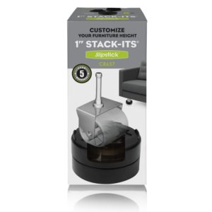 Slipstick Stack-Its adjustable furniture risers CB657