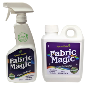 500ml bottle of Fabric Magic with economical 1 litre Refill Pack Main