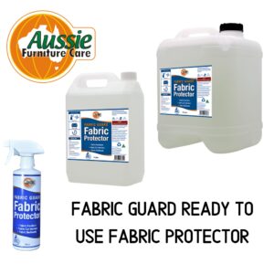 Aussie Furniture Care FabricGuard Fabric Protector 3 sizes 2o litre 5litre 500ml 1B