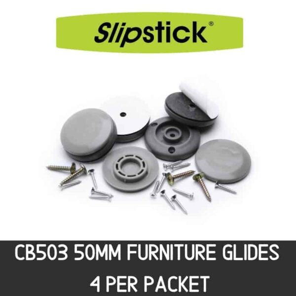 CB503Slipstick-50mm-Gorilla-Furniture-Glides-4-per-Packet